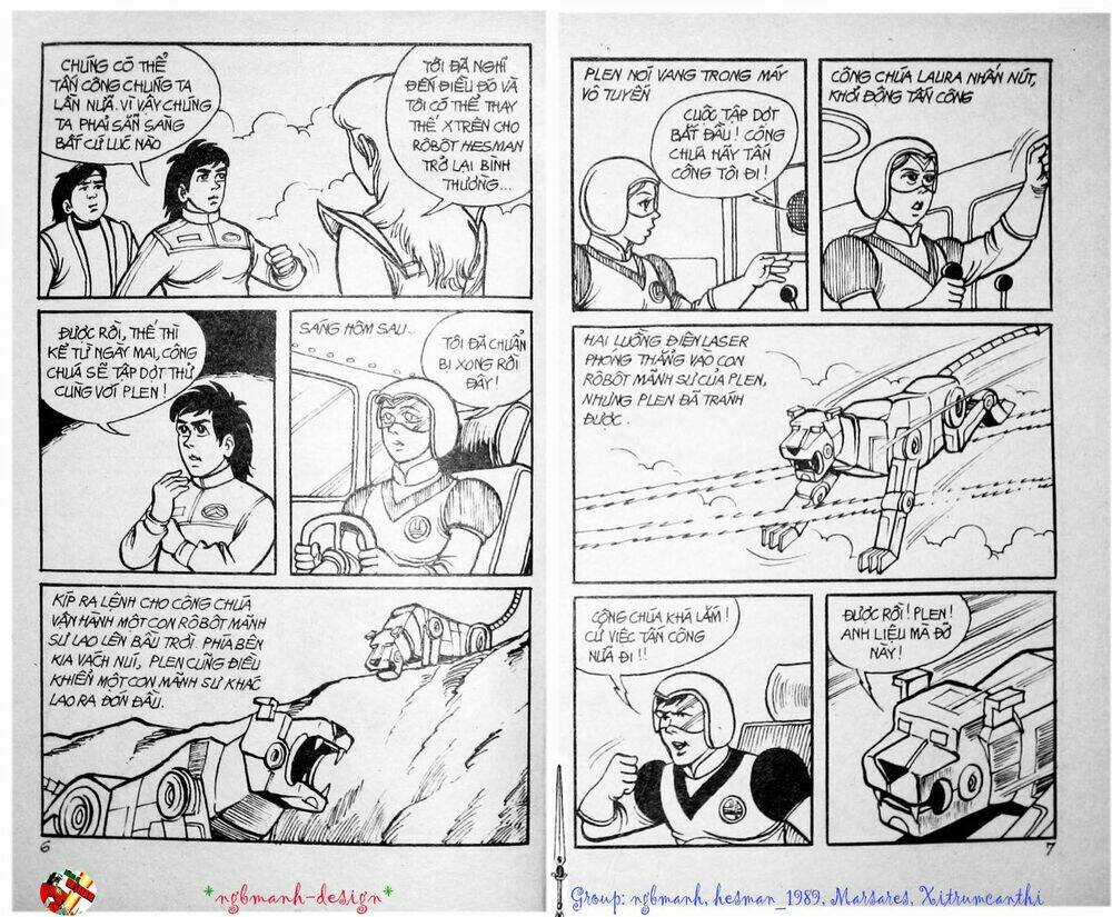 Dũng Sĩ Hesman - Chapter 3 - Trang 4