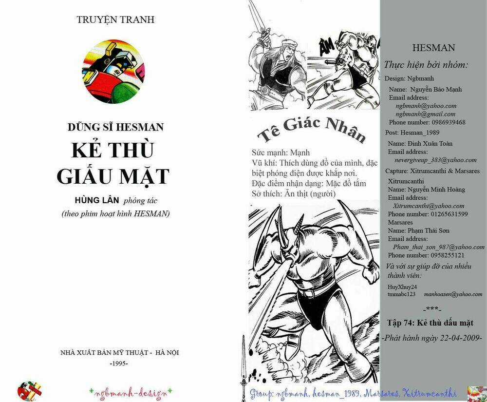 Dũng Sĩ Hesman - Chapter 74 - Trang 2