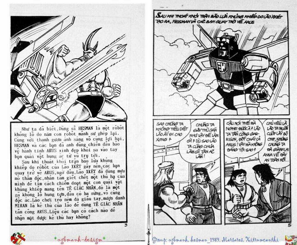 Dũng Sĩ Hesman - Chapter 74 - Trang 3