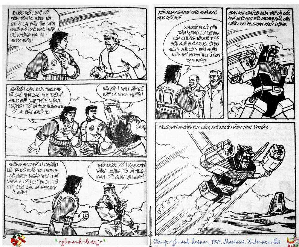 Dũng Sĩ Hesman - Chapter 77 - Trang 5