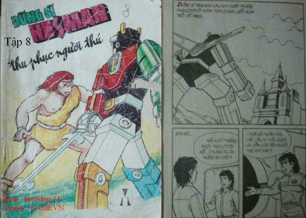 Dũng Sĩ Hesman - Chapter 8 - Trang 1
