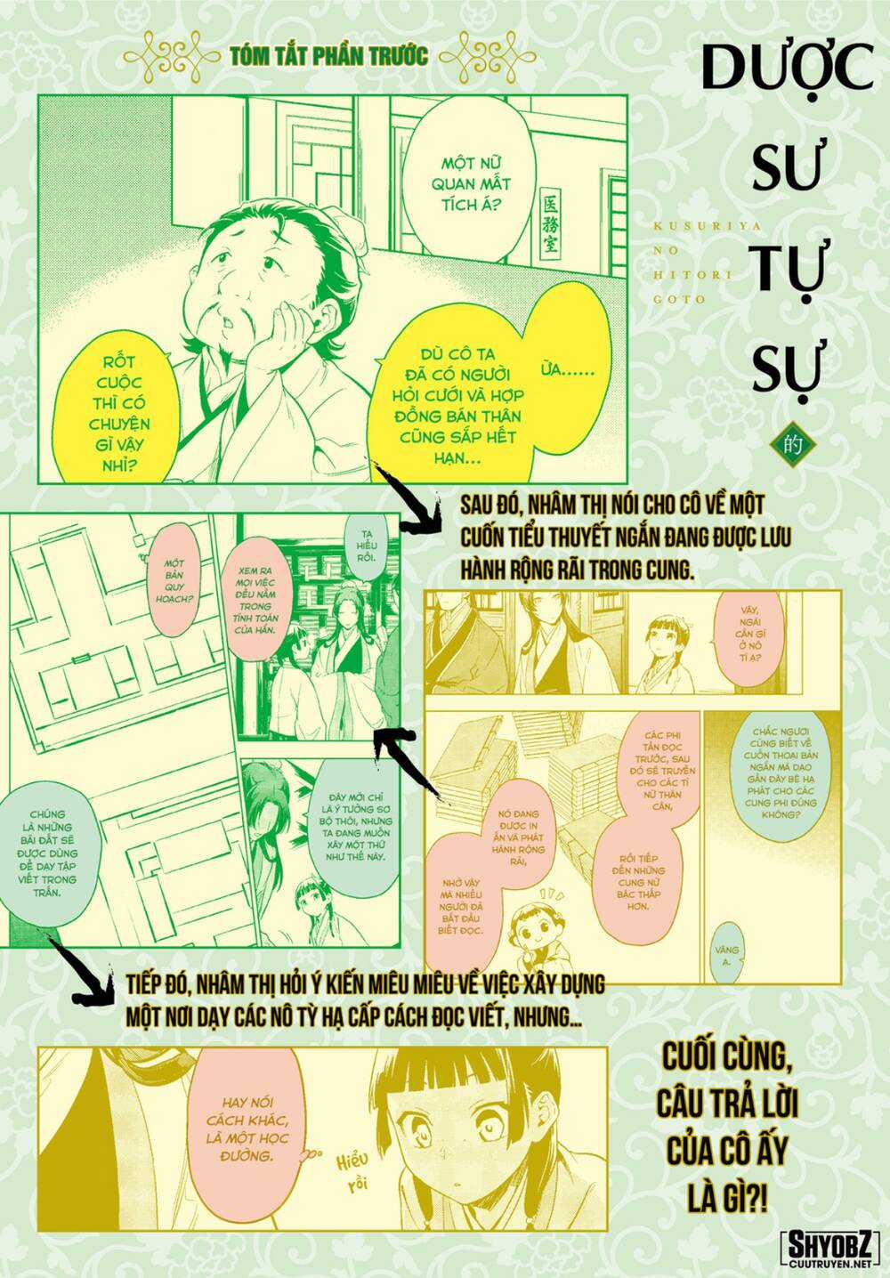 Dược Sư Tự Sự - Chapter 44 - Trang 3