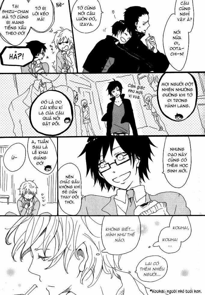 Durarara!! Doujinshi - Haru Arashi - Chapter 1 - Trang 4