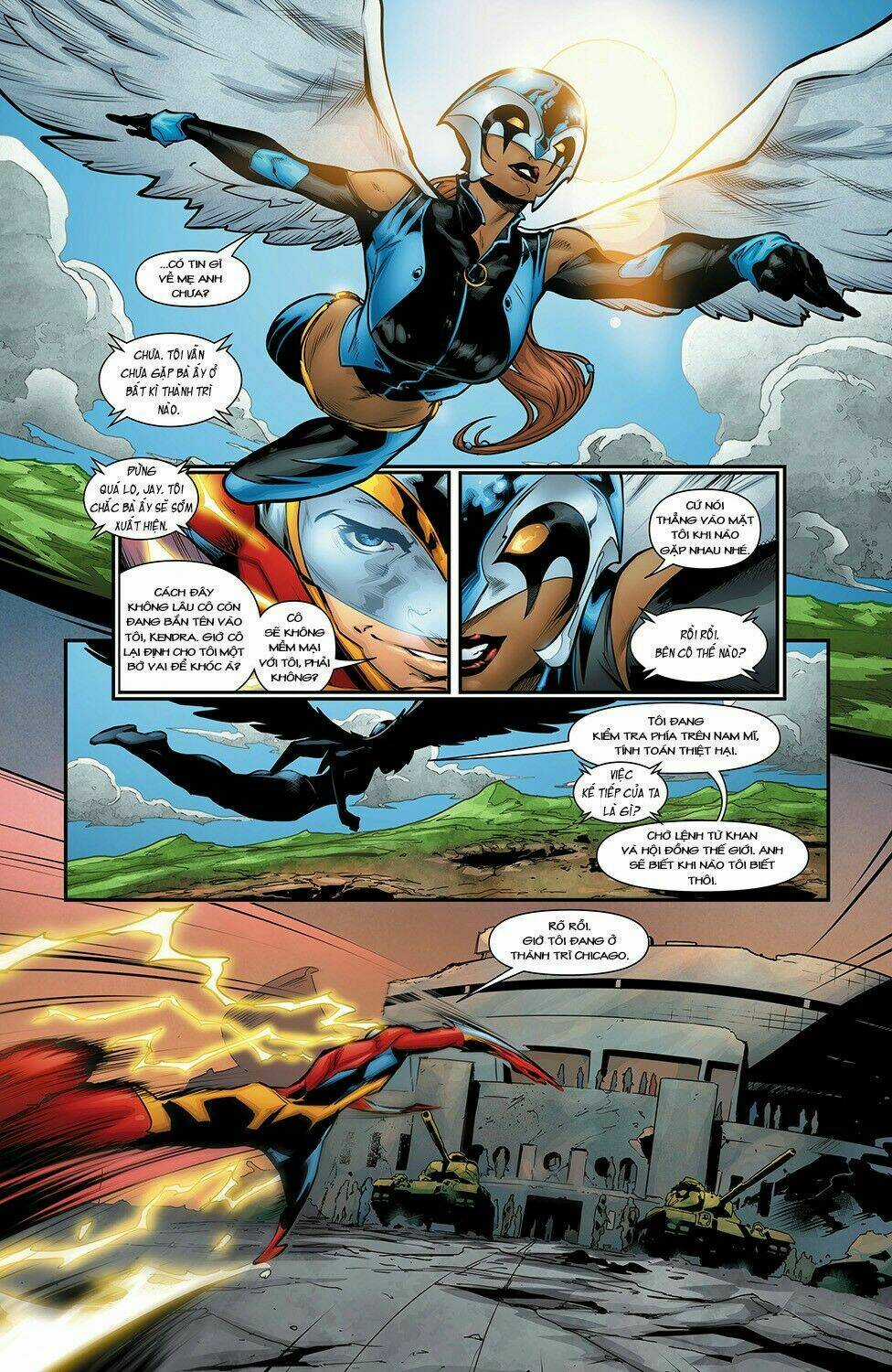 EARTH 2: WORLD’S END - Chapter 1 - Trang 22