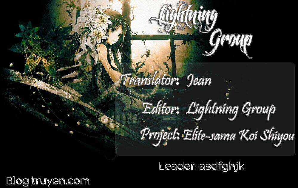 Elite-Sama Koi Shiyou - Chapter 2 - Trang 1