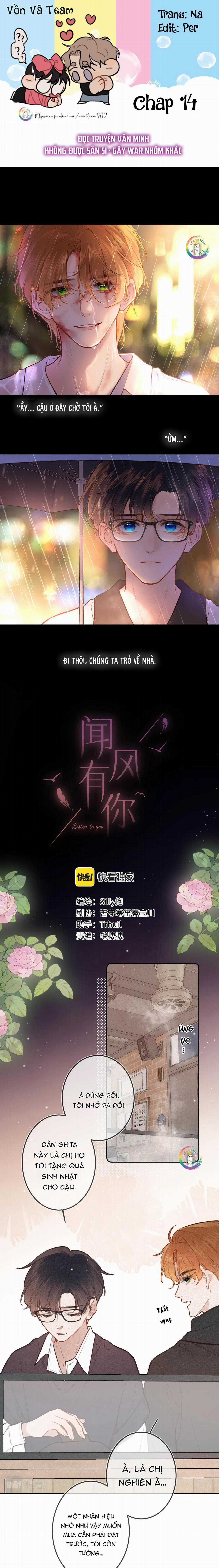 Em Đến Cùng Cơn Gió - Chapter 14 - Trang 1