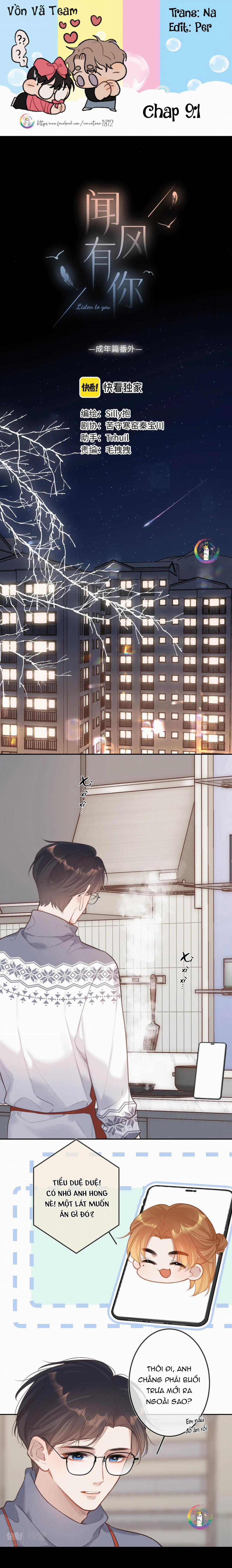 Em Đến Cùng Cơn Gió - Chapter 15.1 - Trang 1