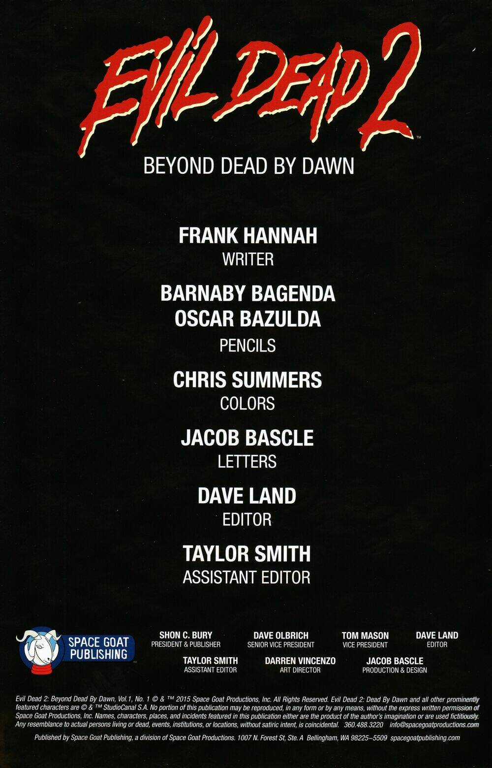 Evil Dead Beyond Dead By Dawn - Chapter 1 - Trang 1