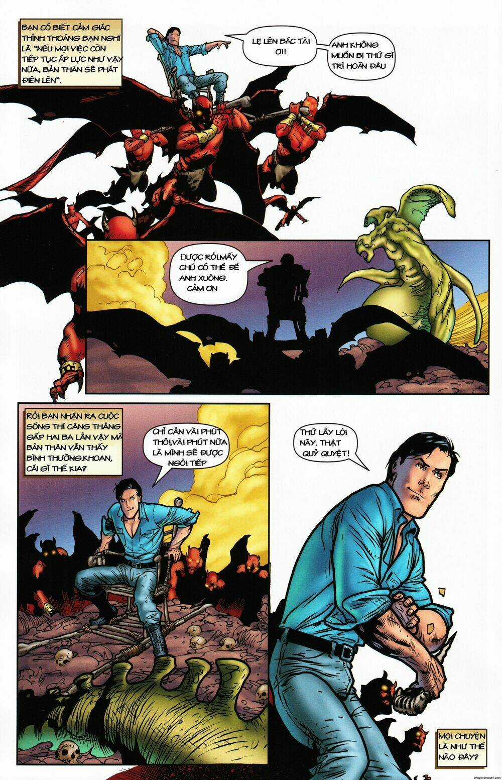 Evil Dead Beyond Dead By Dawn - Chapter 3 - Trang 11