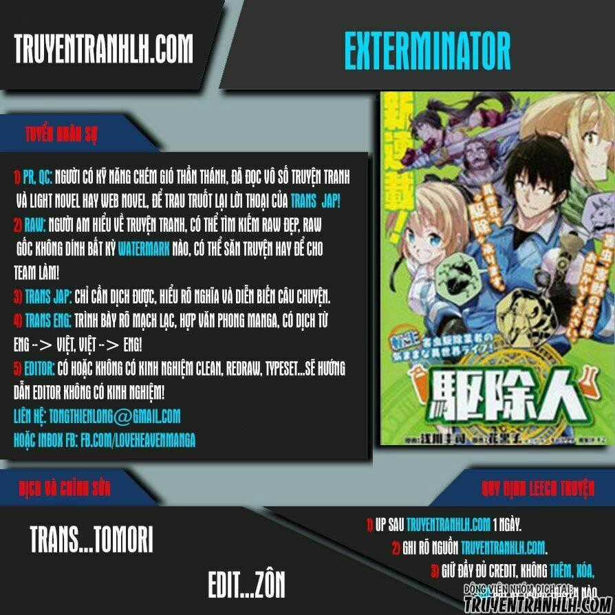Exterminator - Chapter 1 - Trang 1
