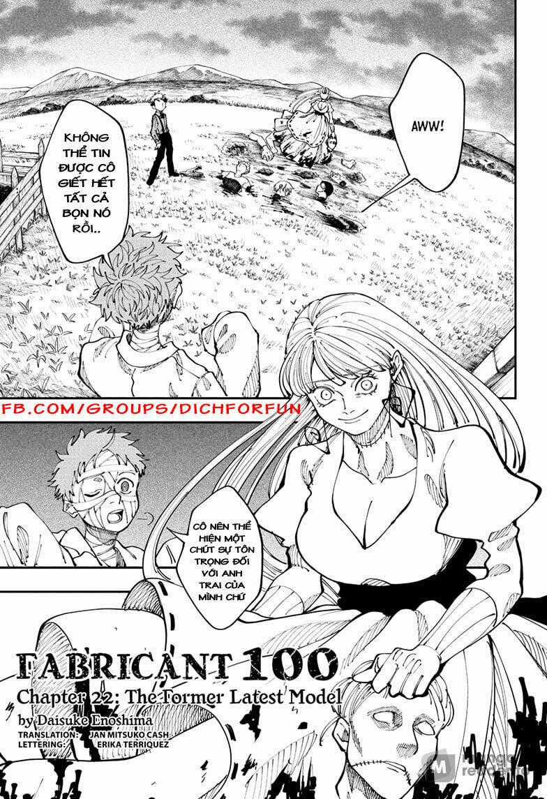 Fabricant 100 - Chapter 22 - Trang 1