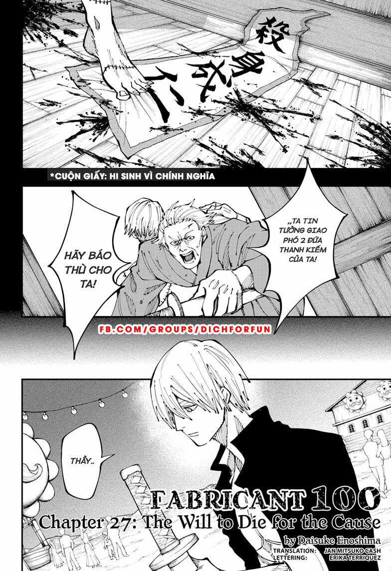 Fabricant 100 - Chapter 27 - Trang 3