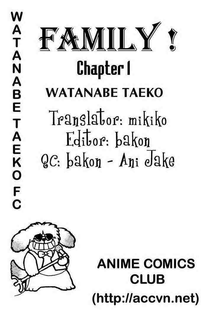 Family! - Chapter 1 - Trang 1