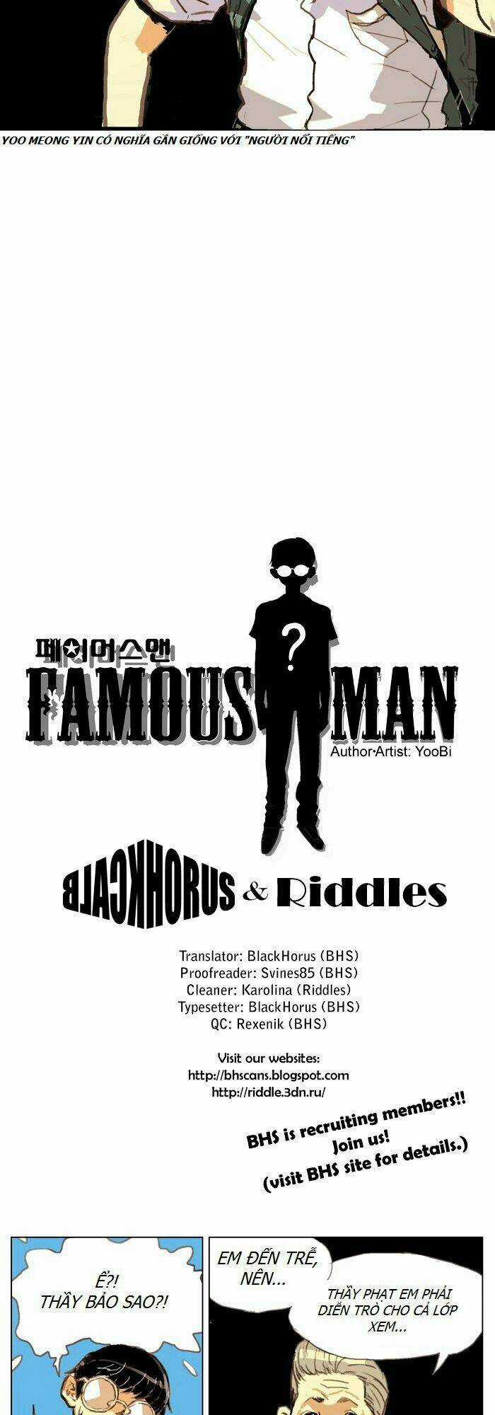 Famous Man - Chapter 1 - Trang 6