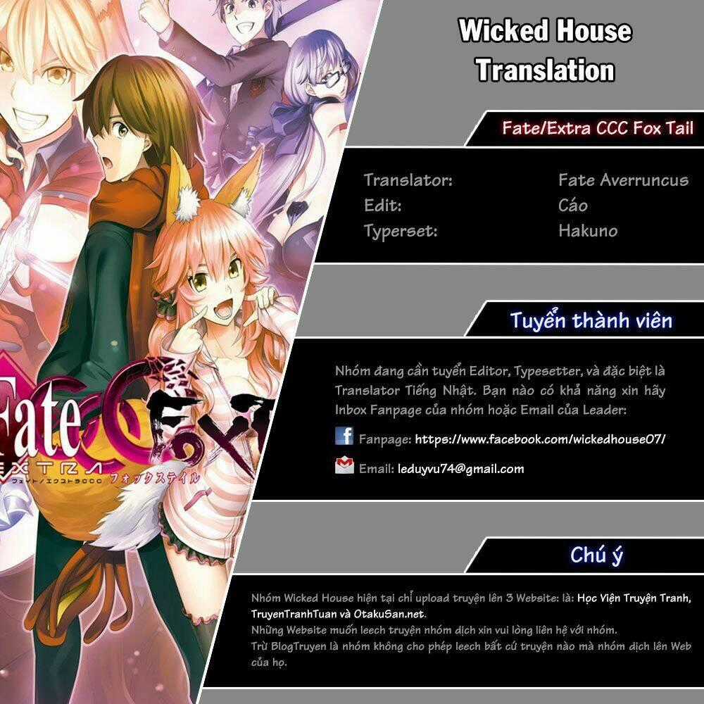 Fate/Extra Ccc Fox Tail - Chapter 22 - Trang 1