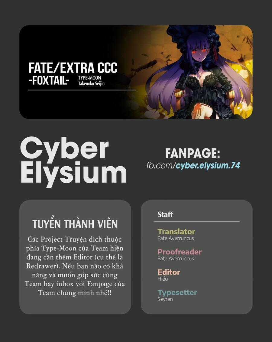 Fate/Extra Ccc Fox Tail - Chapter 25 - Trang 1