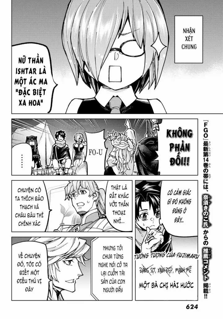 Fate/grand Order - Turas Realta - Chapter 68 - Trang 14