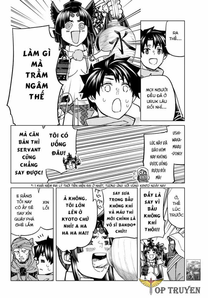 Fate/grand Order - Turas Realta - Chapter 70 - Trang 4