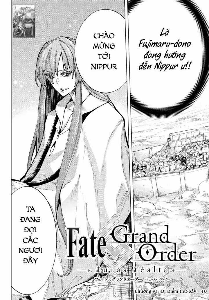 Fate/grand Order - Turas Realta - Chapter 71 - Trang 2