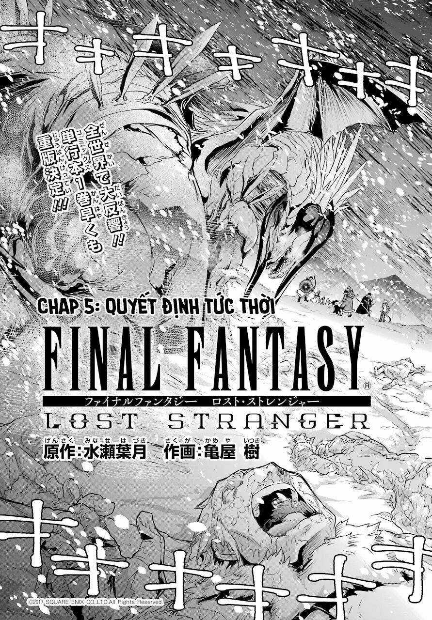 Final Fantasy Lost Stranger - Chapter 5 - Trang 6