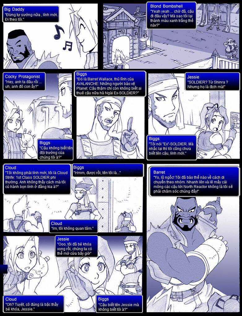 Final Fantasy VII comic - Chapter 1 - Trang 5