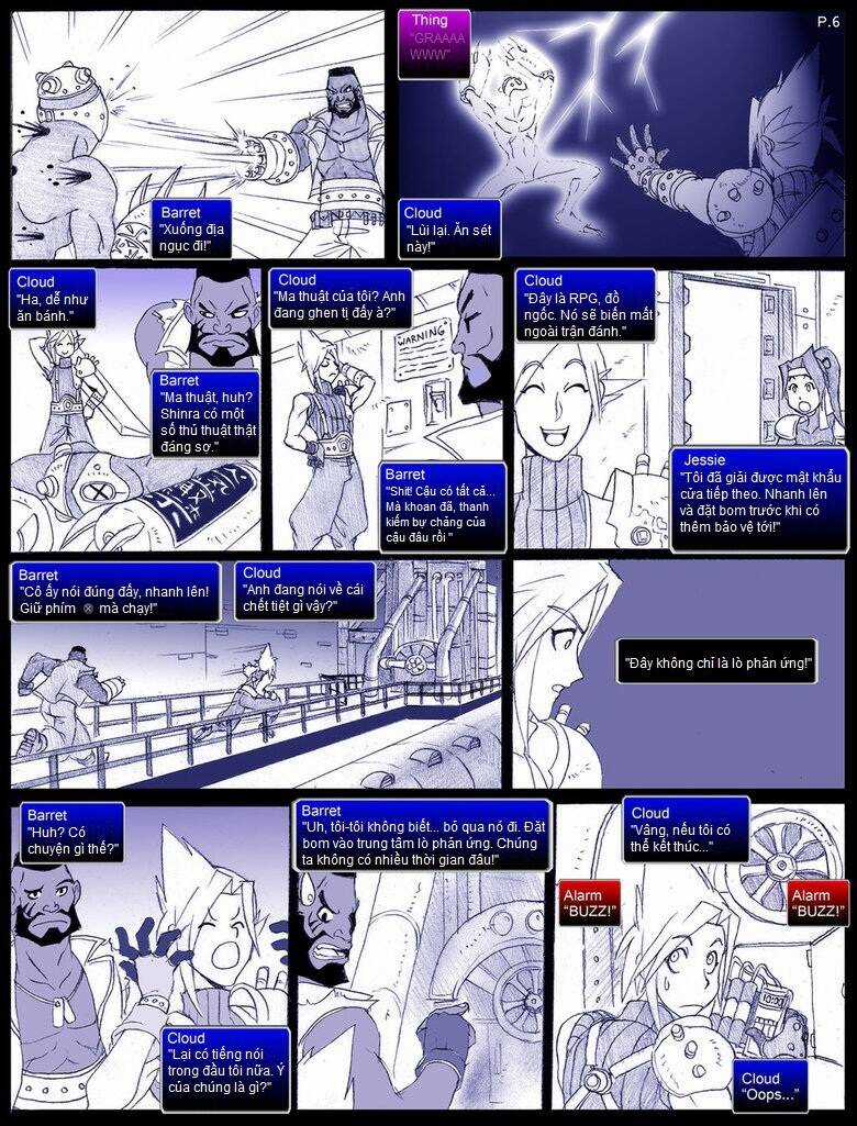 Final Fantasy VII comic - Chapter 1 - Trang 7
