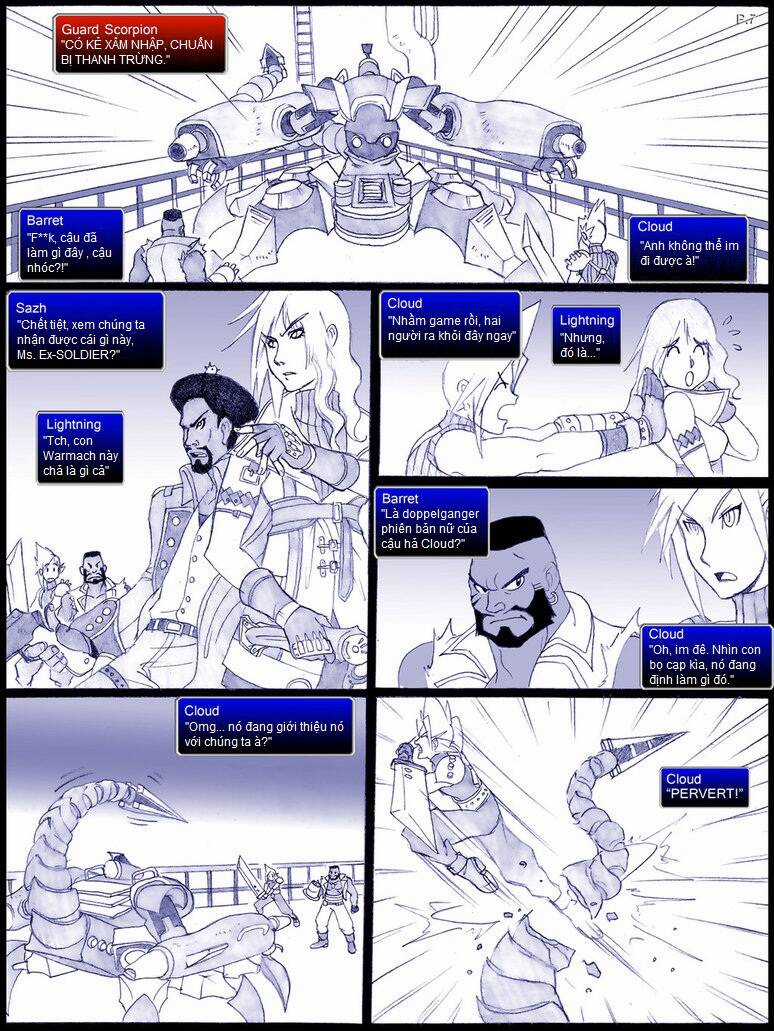 Final Fantasy VII comic - Chapter 1 - Trang 8