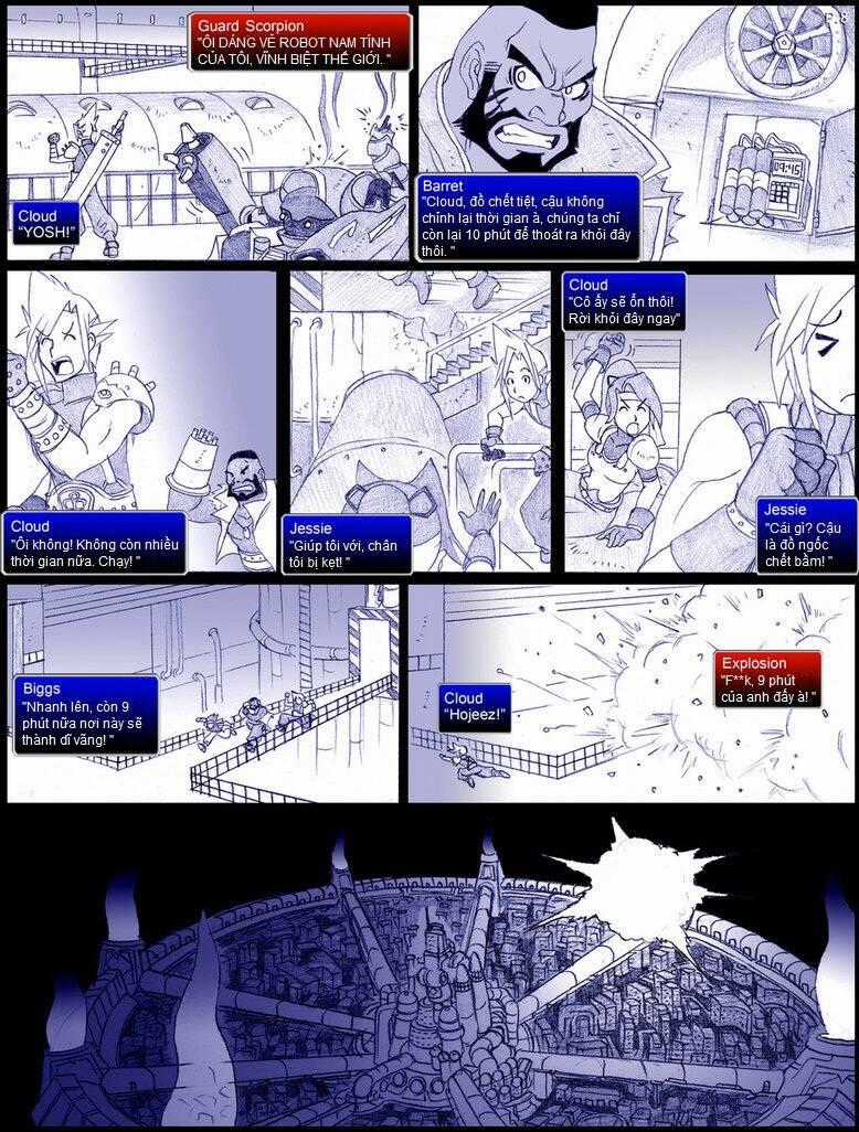 Final Fantasy VII comic - Chapter 1 - Trang 9