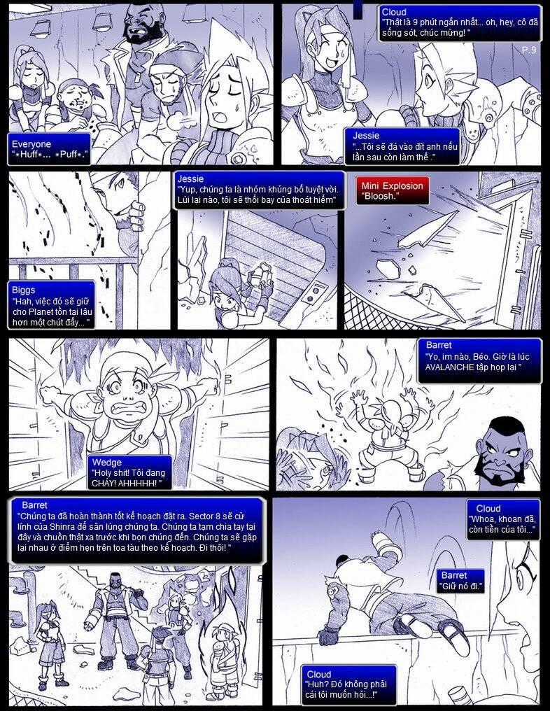 Final Fantasy VII comic - Chapter 1 - Trang 10