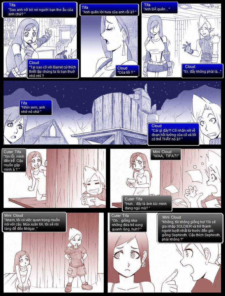 Final Fantasy VII comic - Chapter 2 - Trang 12