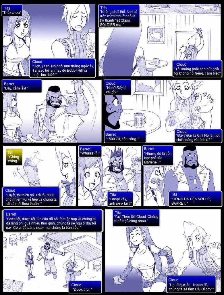 Final Fantasy VII comic - Chapter 2 - Trang 14