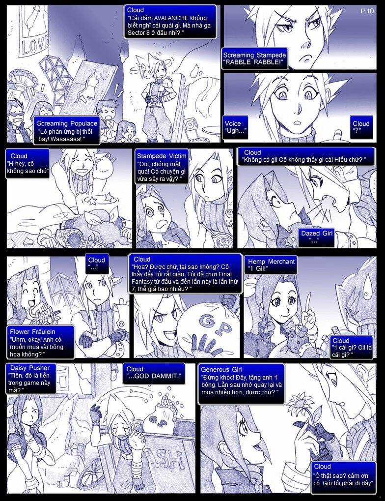 Final Fantasy VII comic - Chapter 2 - Trang 3