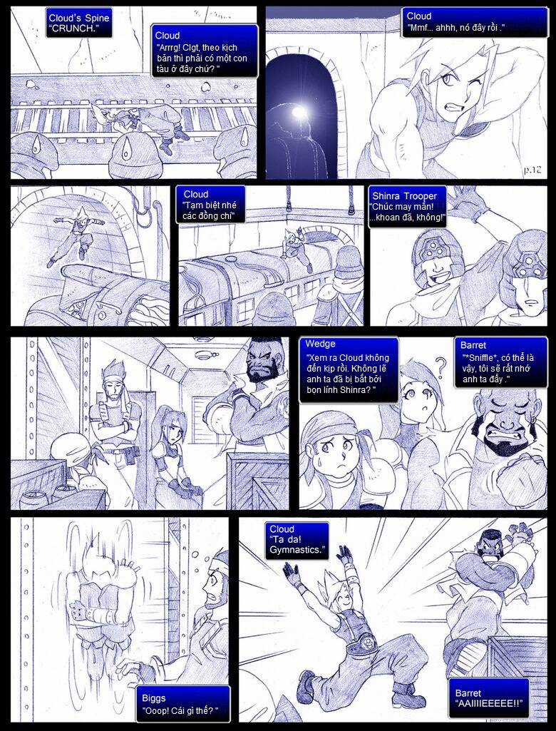Final Fantasy VII comic - Chapter 2 - Trang 5
