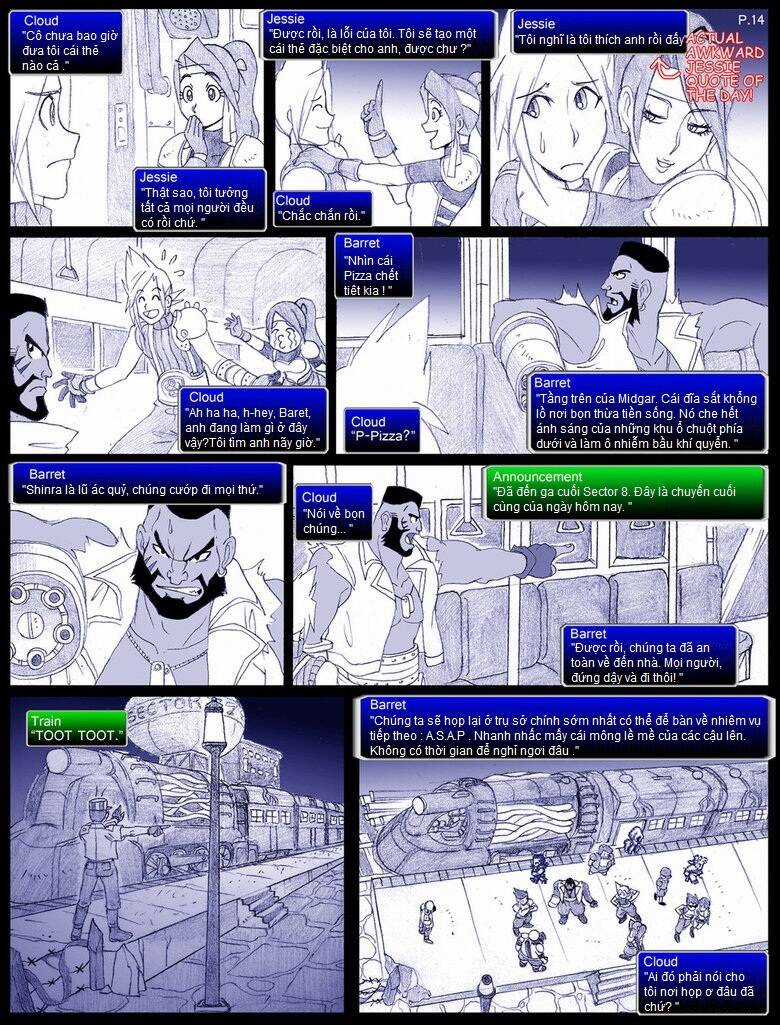 Final Fantasy VII comic - Chapter 2 - Trang 7