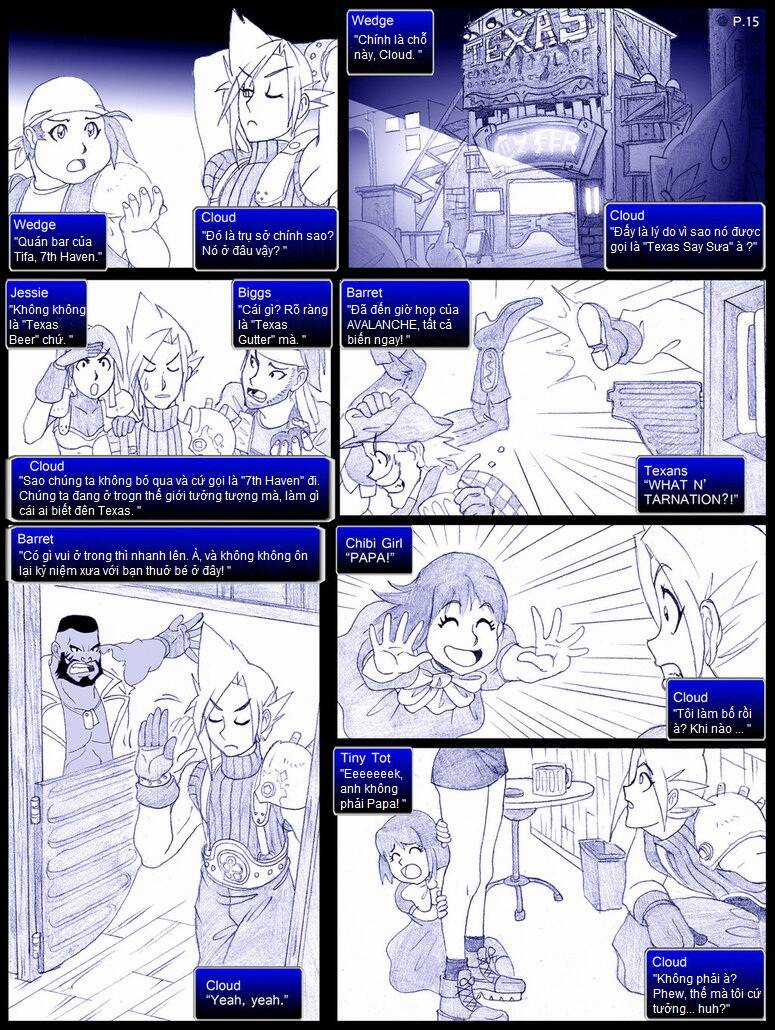 Final Fantasy VII comic - Chapter 2 - Trang 8