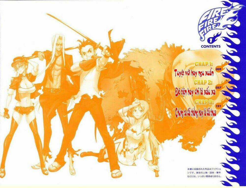 Fire Fire Fire Manga - Chapter 1 - Trang 3