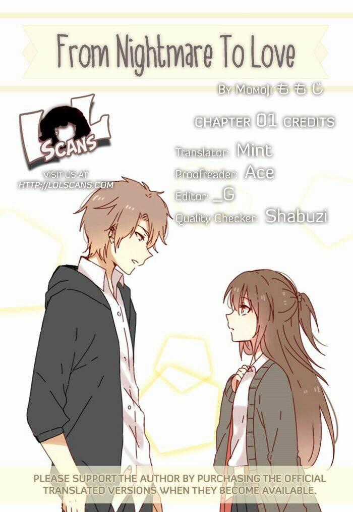 From Nightmare To Love - Chapter 3 - Trang 1