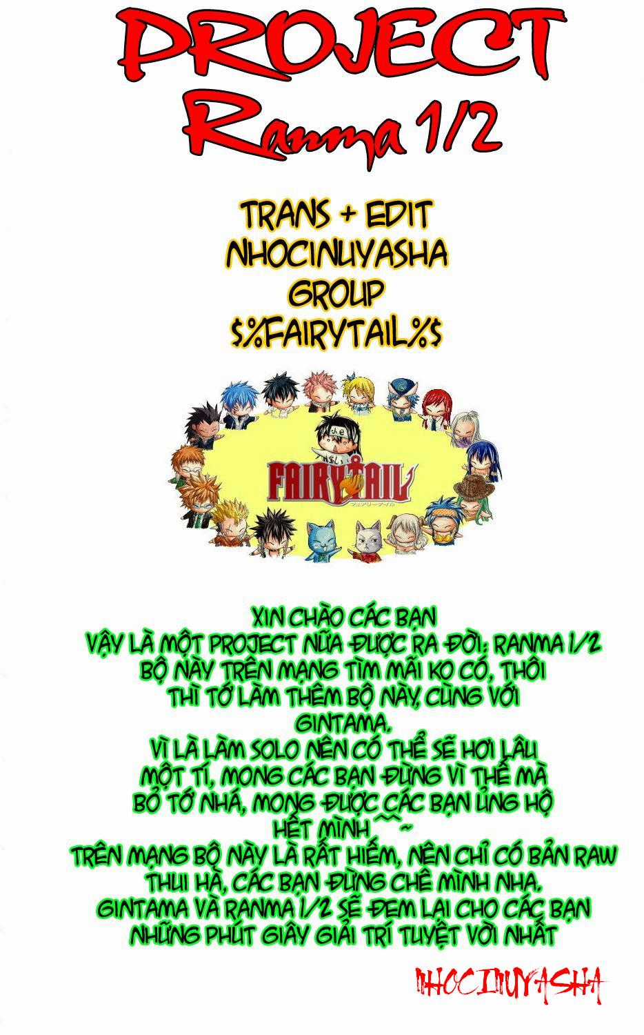 [FTO] Ranma 1/2 - Chapter 1 - Trang 34