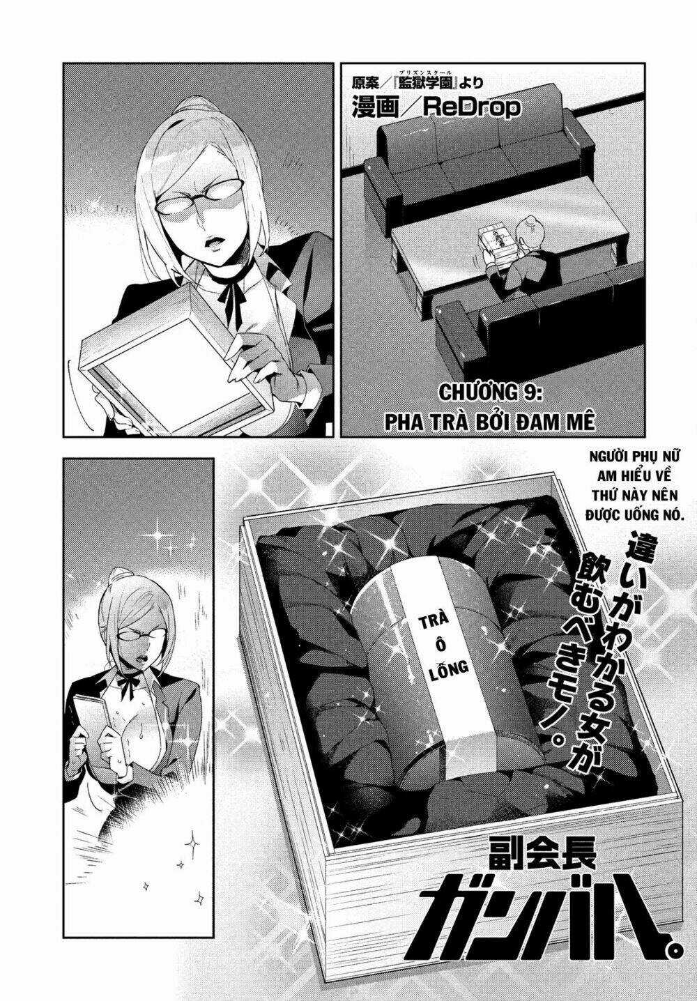 Fukukaichou Ganbaru - Chapter 9 - Trang 1