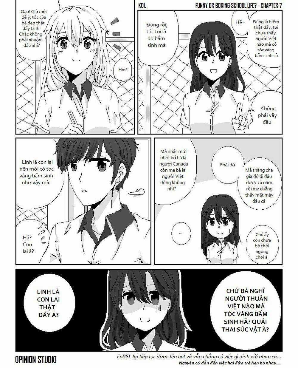 Funny Or Boring School Life? - Chapter 7 - Trang 3