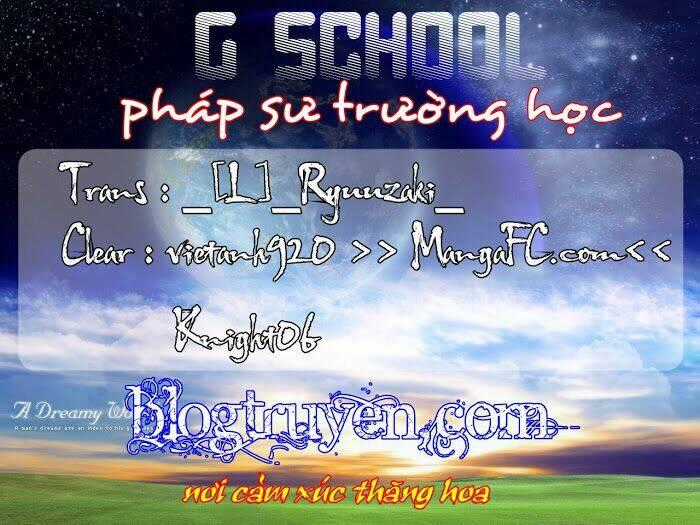 G-School - Chapter 11 - Trang 1