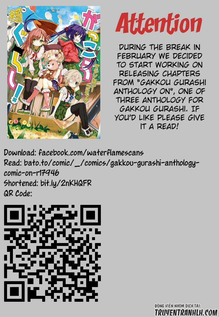 Gakkou Gurashi! - Chapter 55 - Trang 7