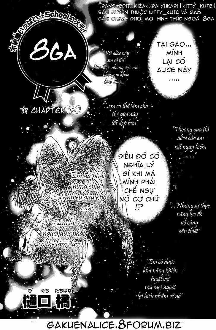 Gakuen Alice - Chapter 130 - Trang 1