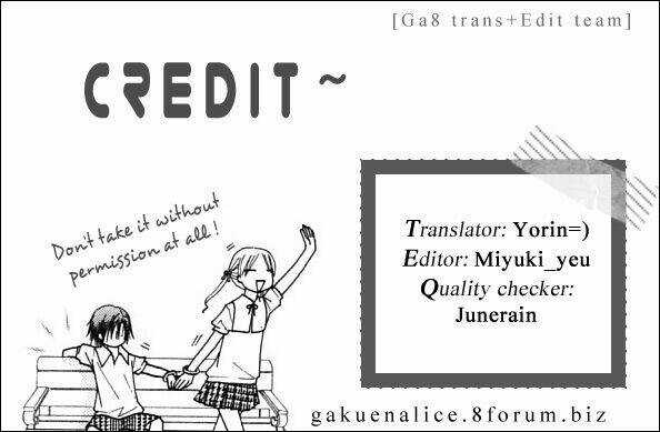 Gakuen Alice - Chapter 145 - Trang 1