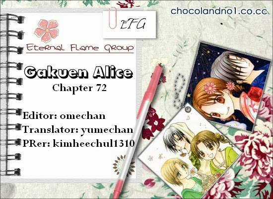 Gakuen Alice - Chapter 72 - Trang 1