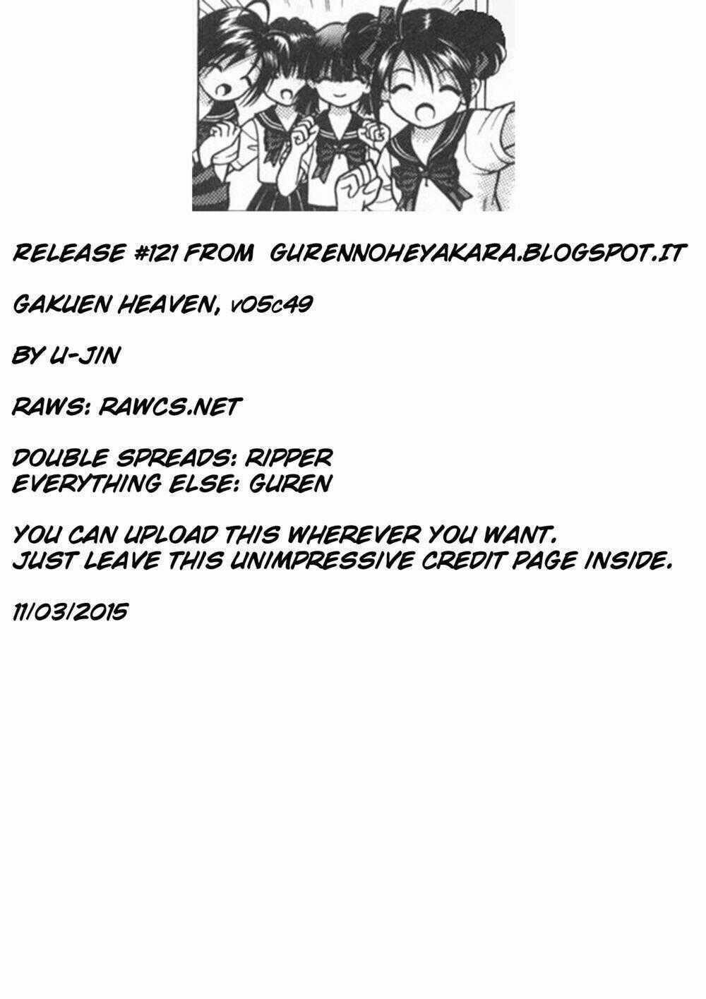 Gakuen Heaven - Chapter 49 - Trang 19