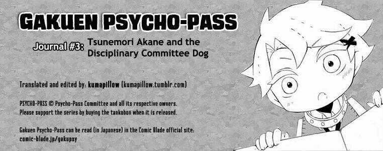 Gakuen Psycho-Pass - Chapter 3 - Trang 1