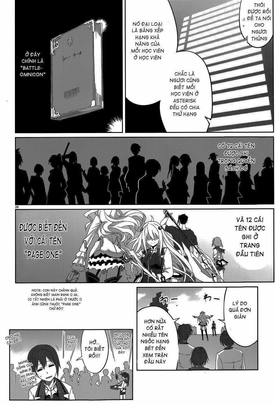 Gakusen Toshi Asterisk - Chapter 1 - Trang 26