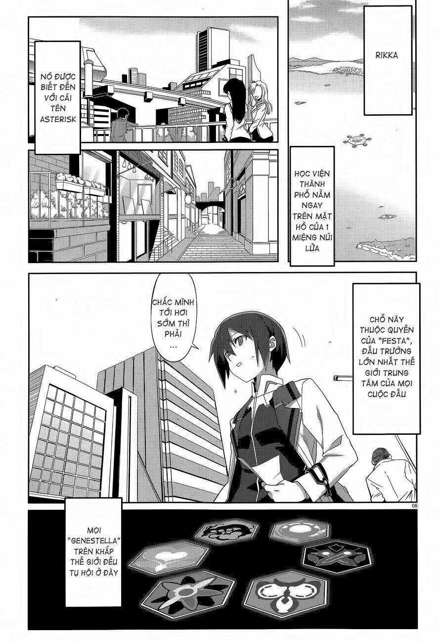 Gakusen Toshi Asterisk - Chapter 1 - Trang 4