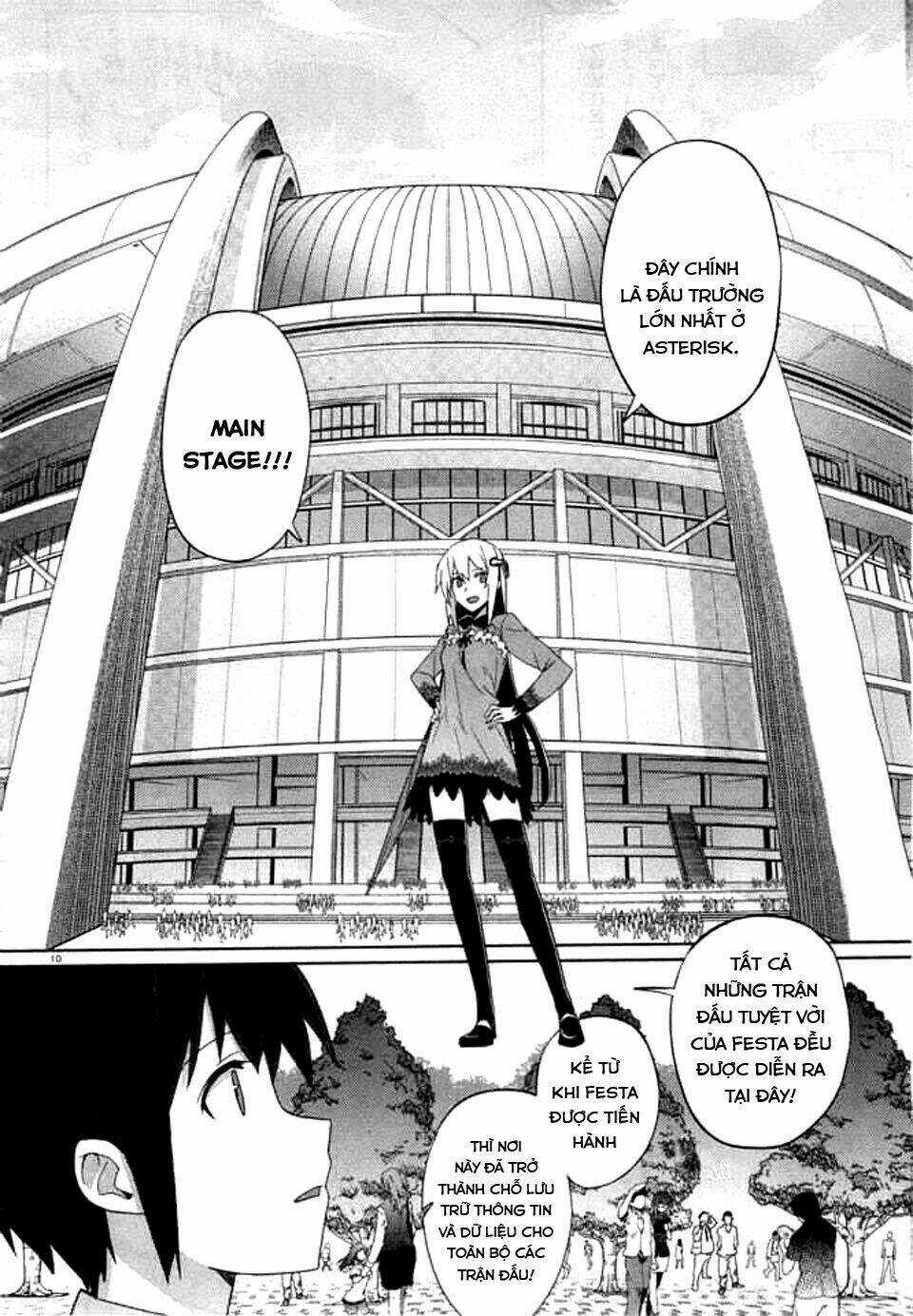 Gakusen Toshi Asterisk - Chapter 12 - Trang 11
